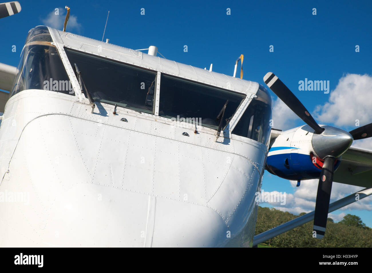 SC-7 Skyvan court moteur double avion polyvalent conçu dans les années 60 construit par Short Brothers en Irlande du Nord Banque D'Images