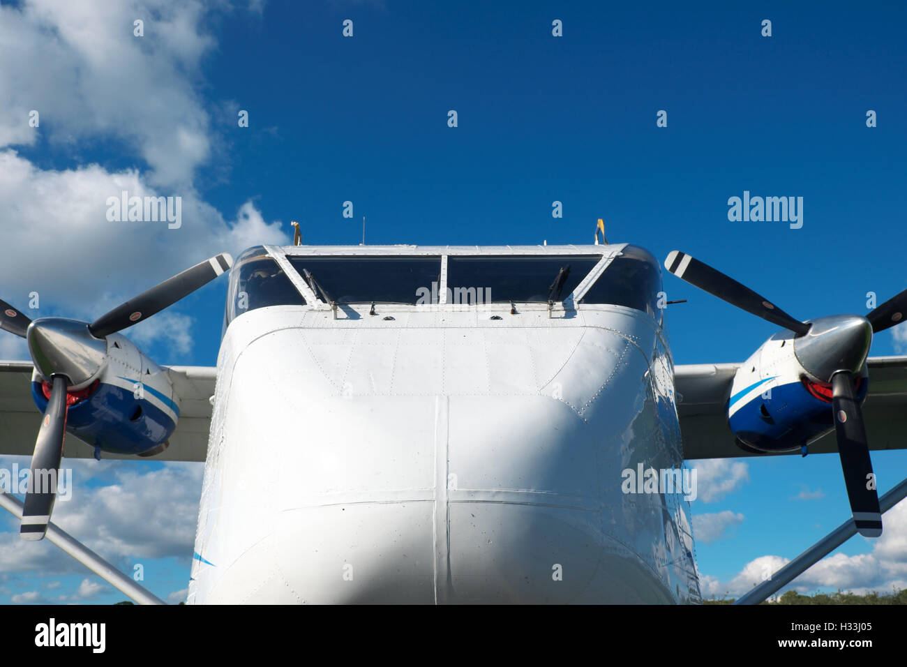 SC-7 Skyvan court moteur double avion polyvalent conçu dans les années 60 construit par Short Brothers en Irlande du Nord Banque D'Images