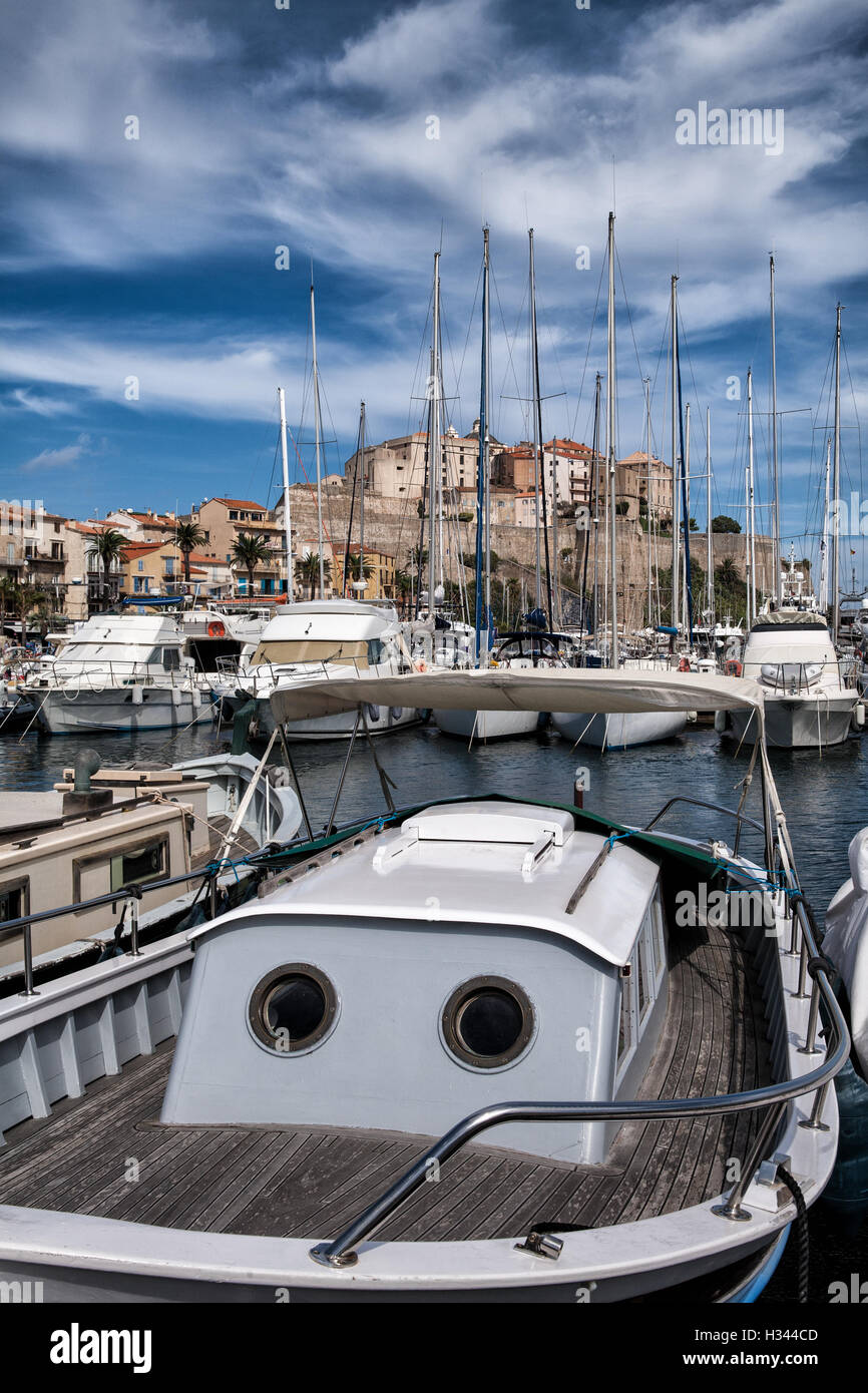 Calvi, Corse Banque D'Images