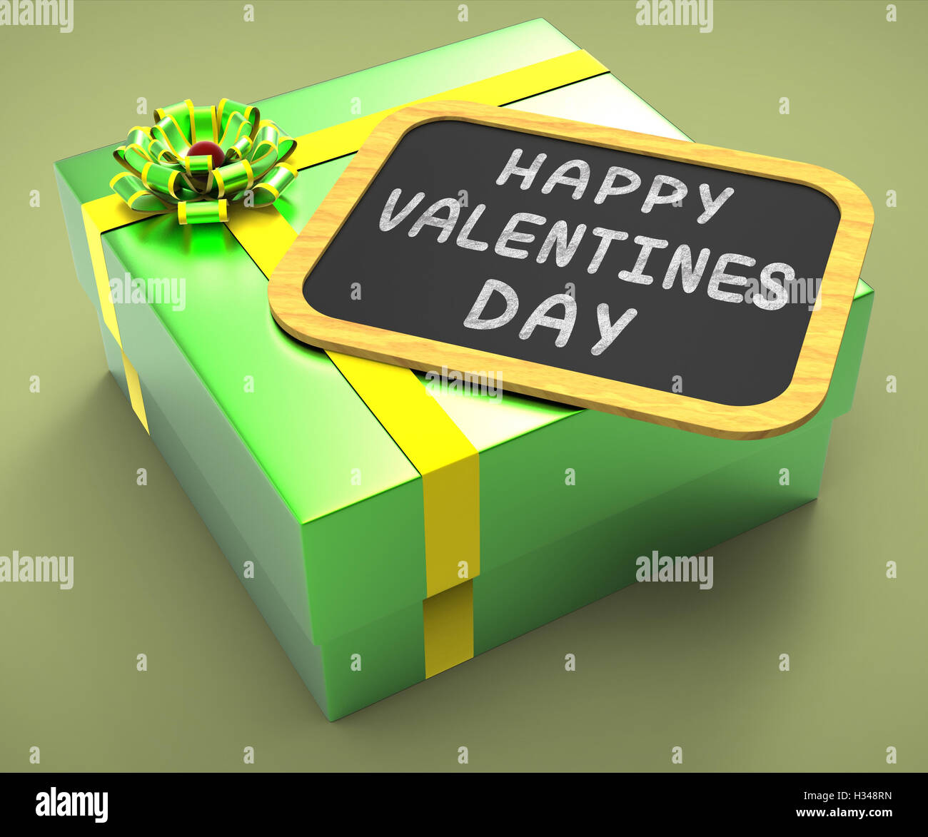 Happy Valentines Day présente montre célébration romantique ou Valen Banque D'Images
