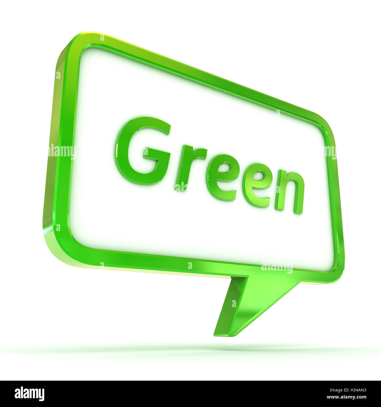 Bulle Green Banque D'Images