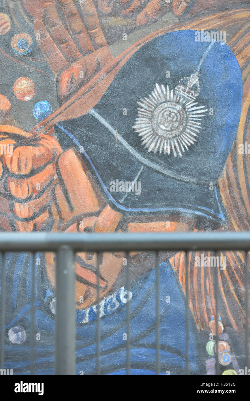 Cable Street, Londres, Royaume-Uni. 4e octobre 2016. St câble 80e anniversaire est commémoré. Banque D'Images