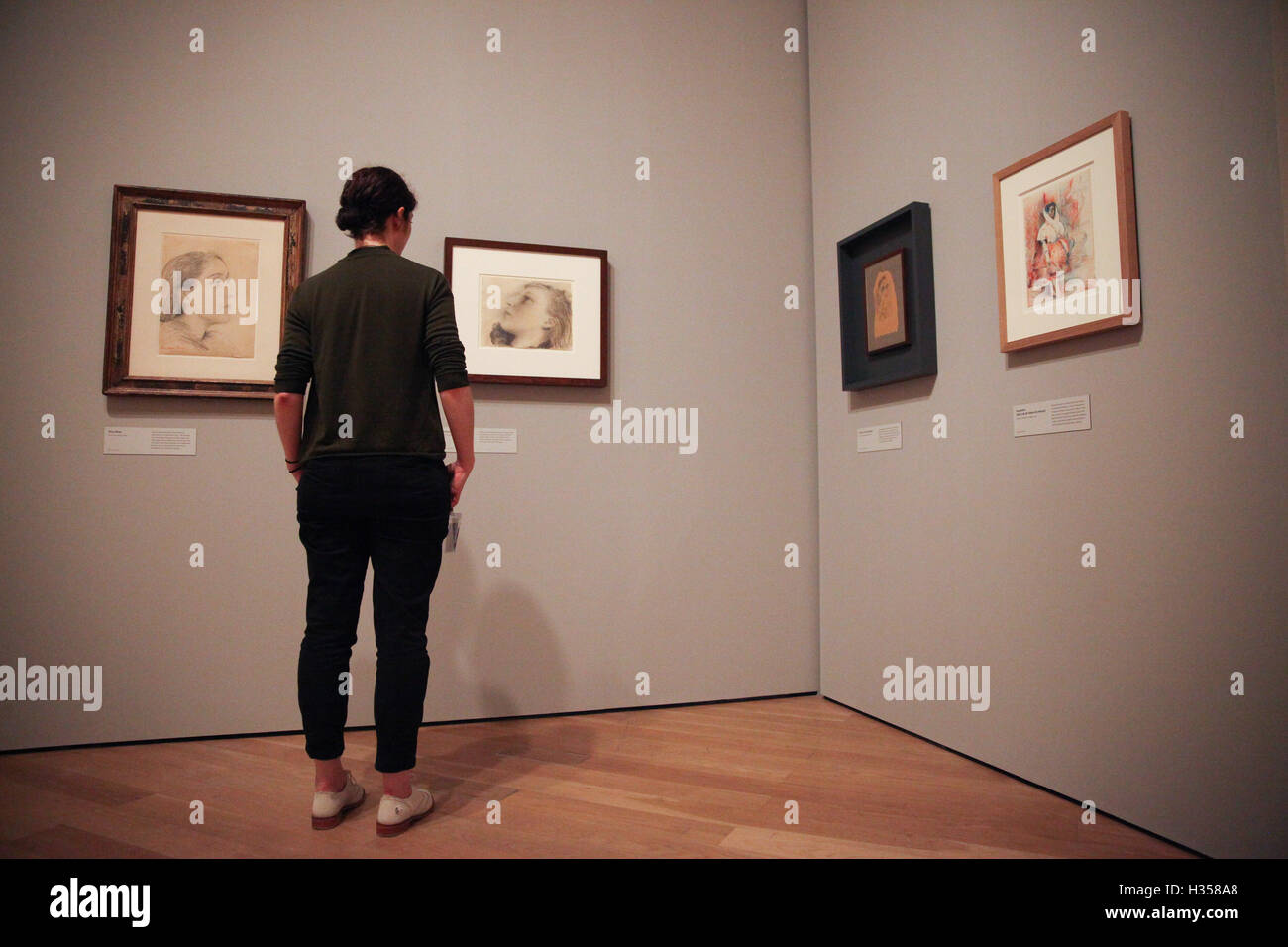 National Portrait Gallery, Londres, Grande-Bretagne, 5 Oct 2016. Portraits de Picasso à la National Portrait Gallery se concentre sur ses portraits de personnes qu'il connaissait. Credit : Dinendra Haria/Alamy Live News Banque D'Images
