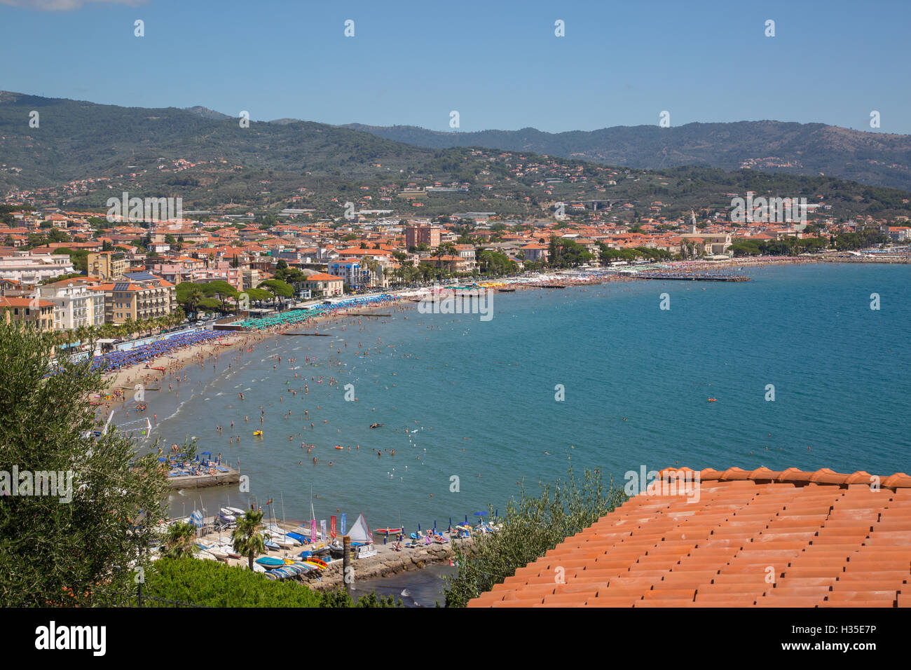 Diano Marina, Imperia, ligurie, italie Banque D'Images