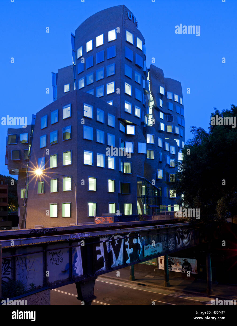 Dr Chau aile Chak Building, University of Technology, Sydney, Australie. Banque D'Images