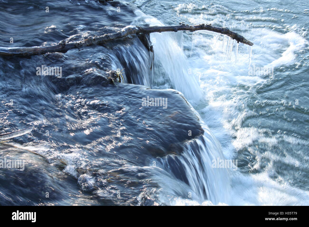 petite chute d’eau Banque D'Images