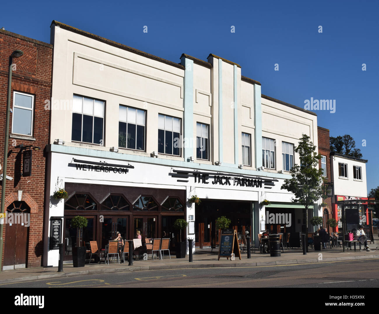 'Le cric Fairman' public house, Horley, Surrey, Angleterre Banque D'Images