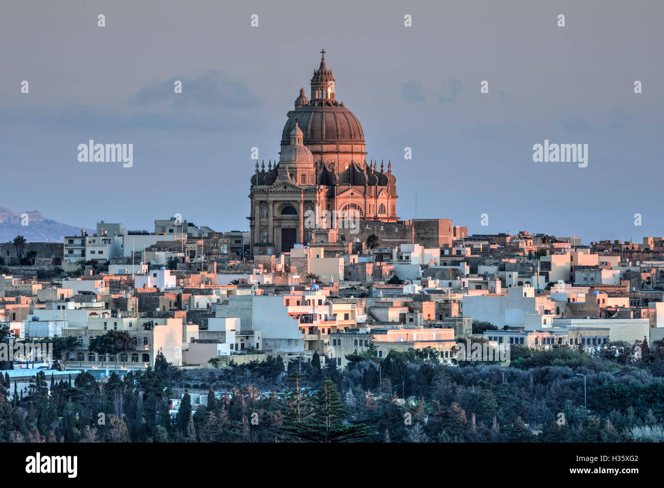 Rotonde, Xewkija, GOZO, Malte Banque D'Images