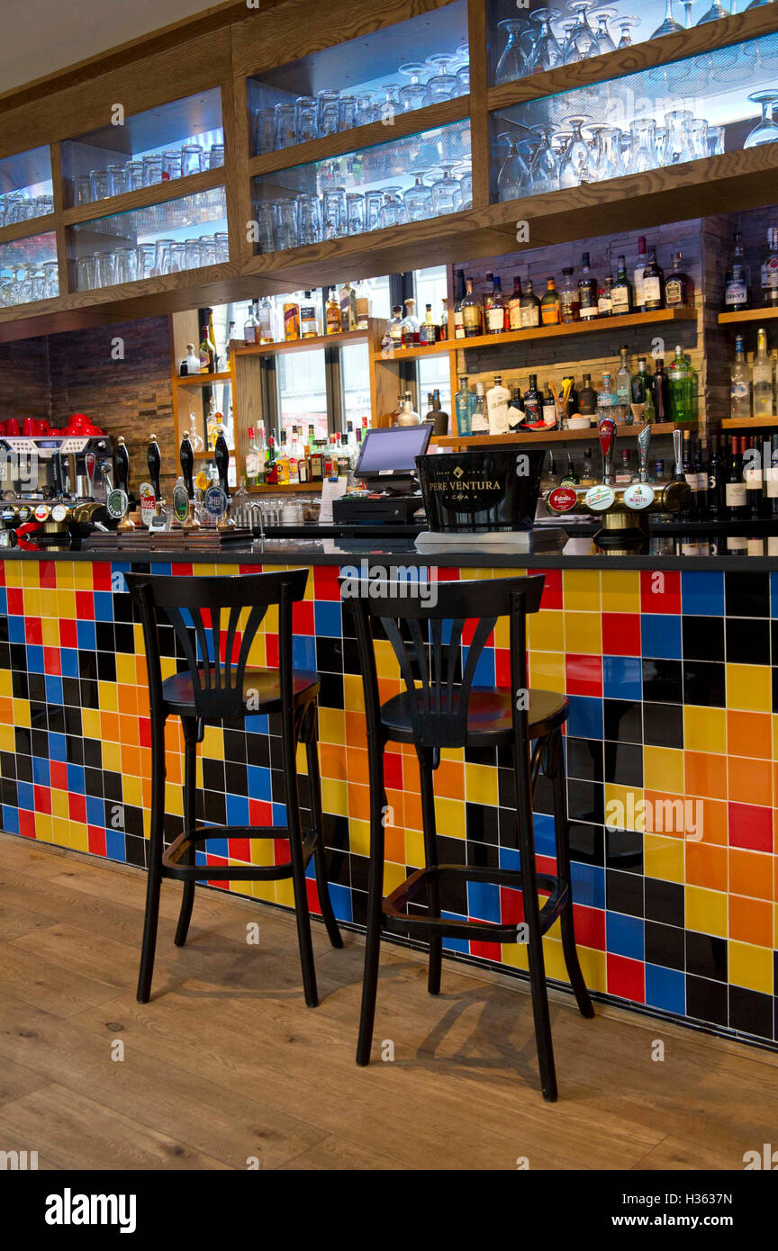 L'Empereur, bar et restaurant à Cambridge, Royaume-Uni Banque D'Images