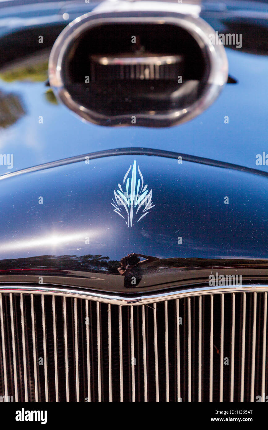 Laguna Beach, CA, USA - Octobre 2, 2016 : Ford Roadster 1932 Noir B affiché au Rotary Club de Laguna Beach Classic 2016 Ca Banque D'Images