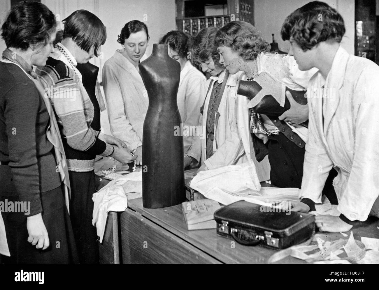 Maître allemand School pour la mode à Munich, 1931 Banque D'Images