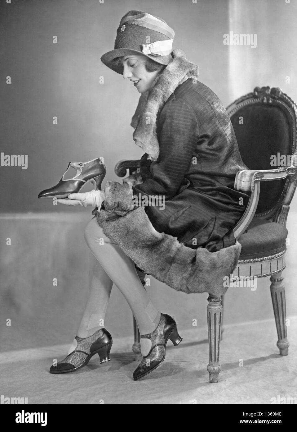 Shoe fashion, 1928 Banque D'Images