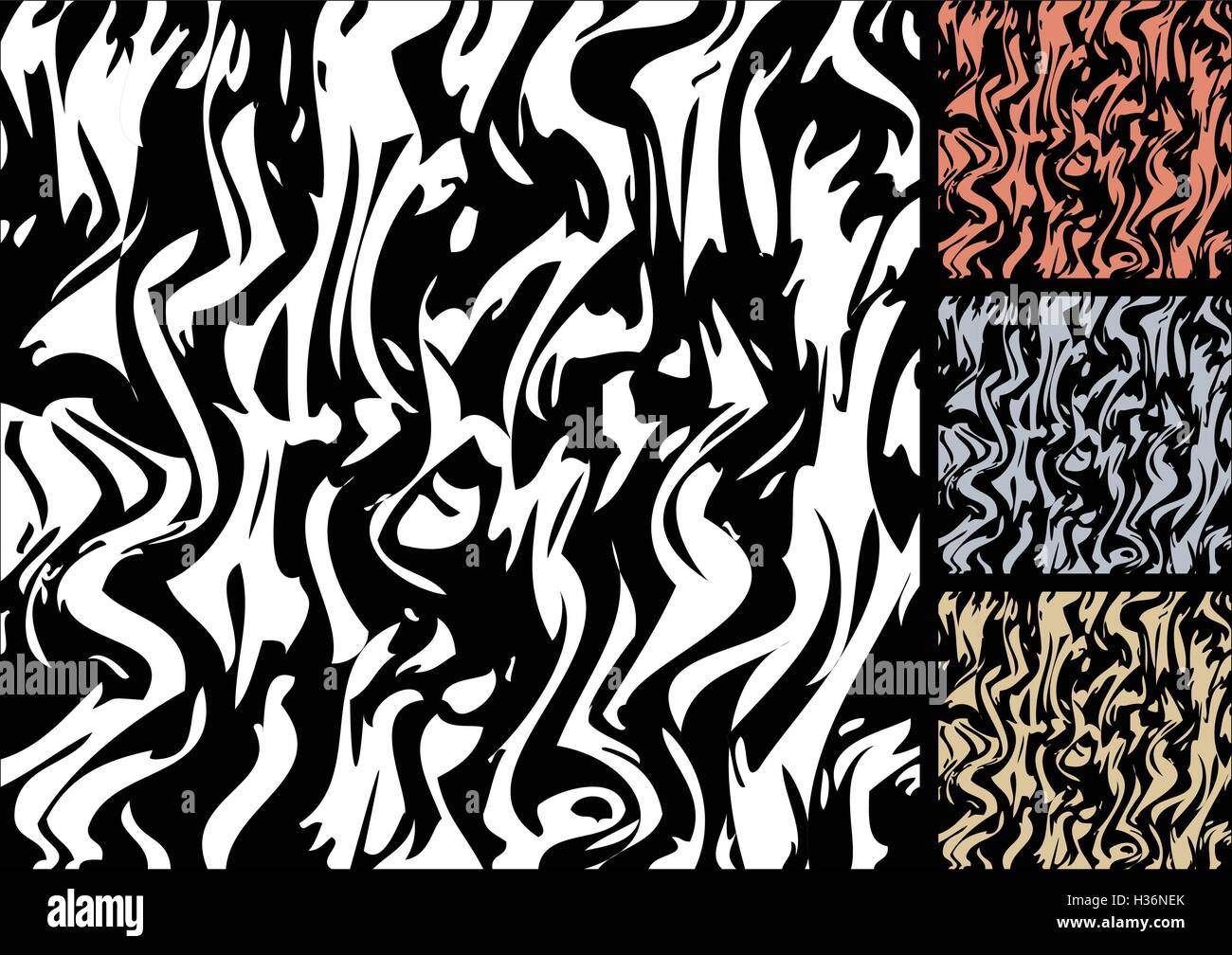 Zebra stripes couleur Illustration de Vecteur