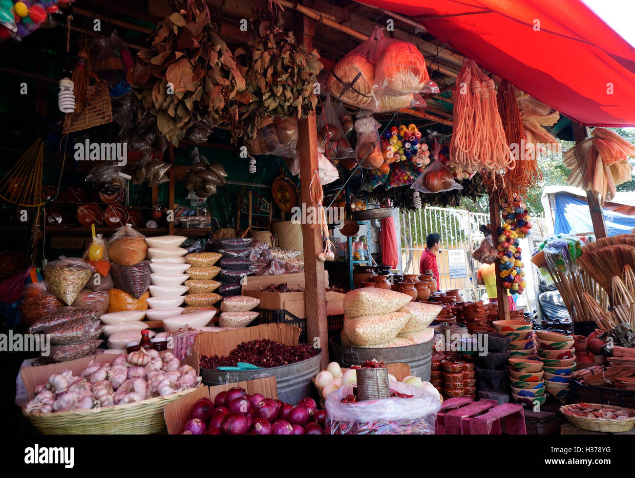 El Mercado Municipal (marché municipal), Acapulco, Mexique Banque D'Images