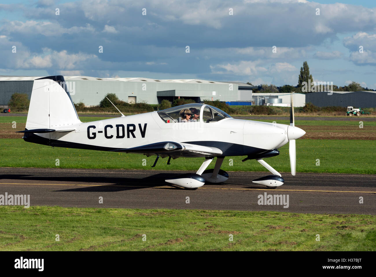 Van's RV-9A à Wellesbourne Airfield, Warwickshire, UK (G-CDRV) Banque D'Images