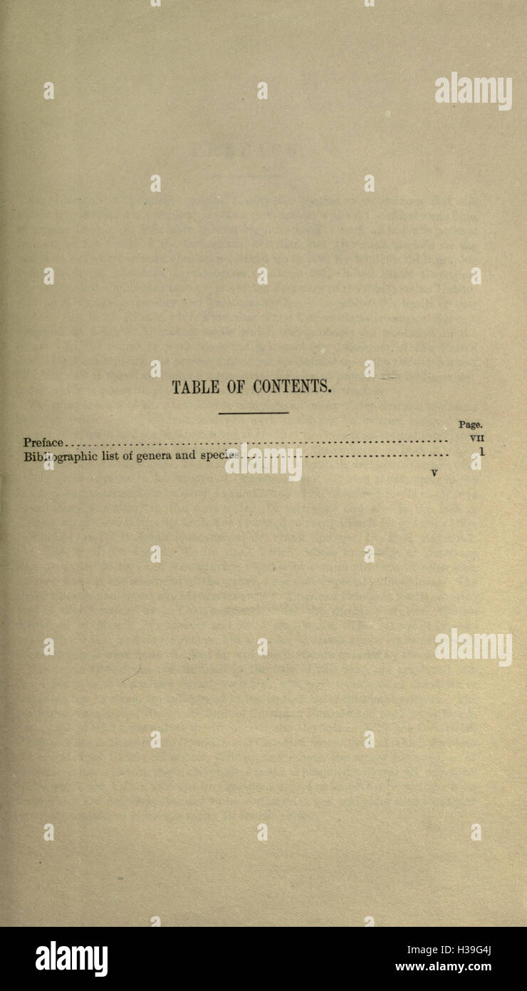 Index bibliographique des fossiles de l'Ordovicien et du Silurien BHL220 Banque D'Images