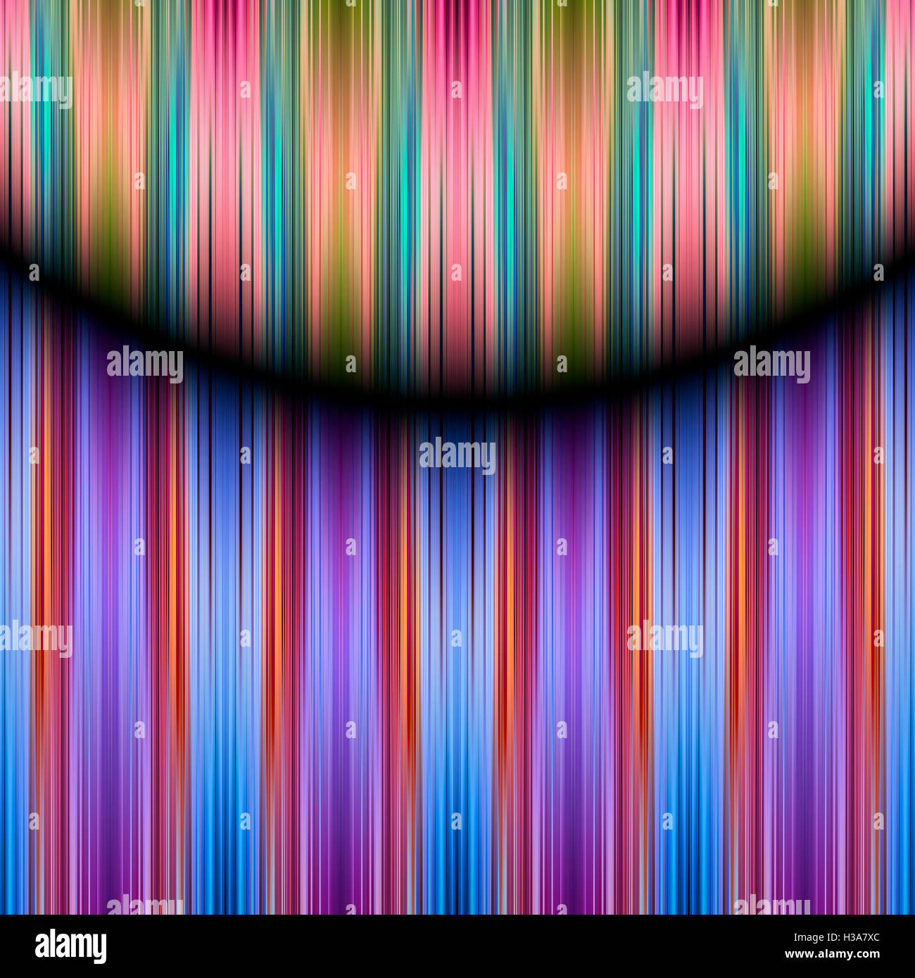 Rayures colorées en arrière-plan flou de vitesse Banque D'Images