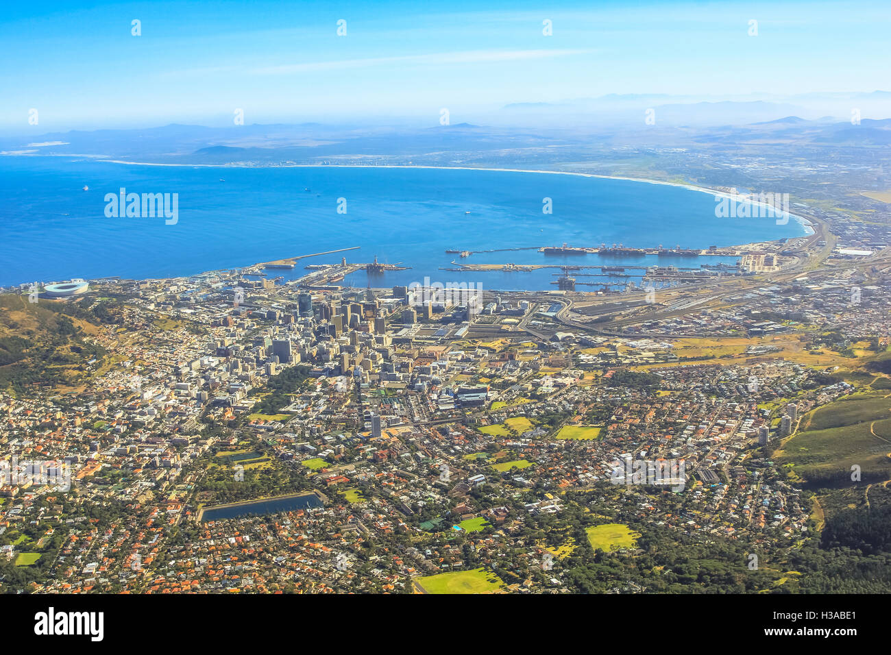 Cape Town Harbour Banque D'Images