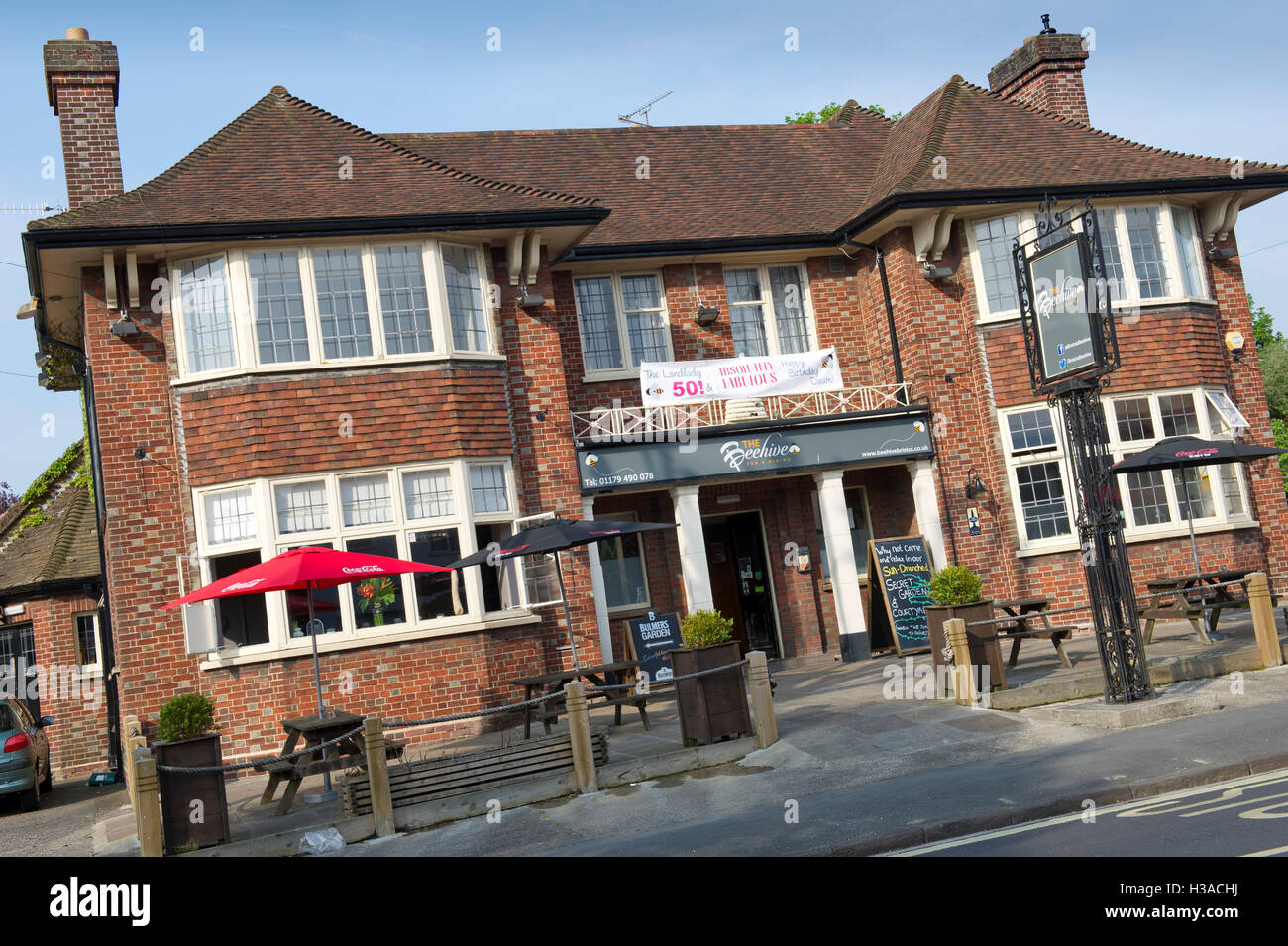 La Ruche, une chambre dans Henleaze, Bristol, Royaume-Uni. Banque D'Images
