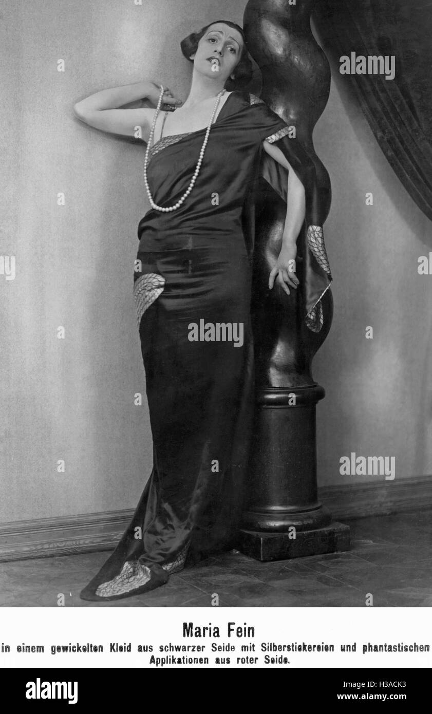 Maria Fein, 1923 Banque D'Images