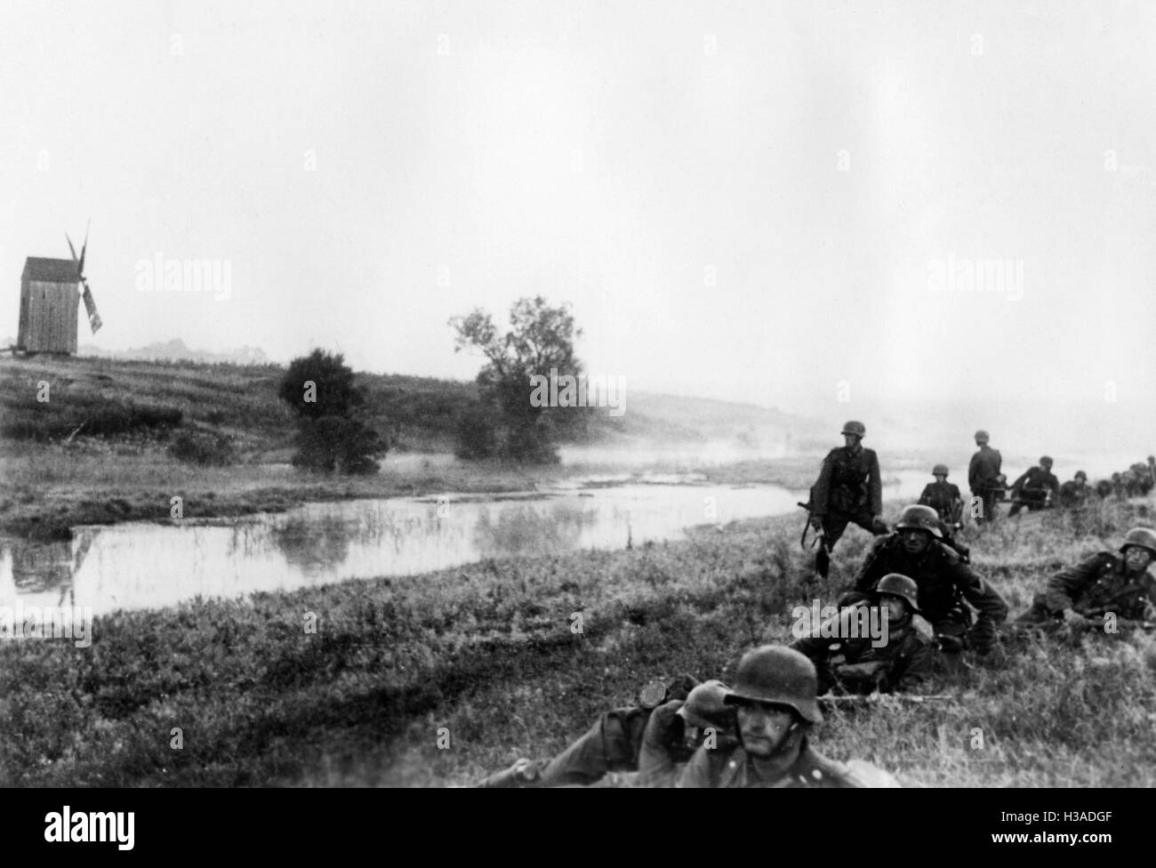 L'infanterie allemande sur le front de l'Est, 1941 Banque D'Images