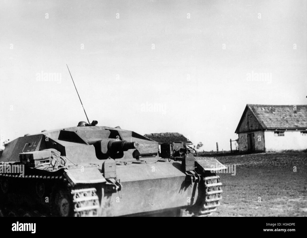 Pistolet assaut allemand sur le front de l'Est, 1941 Banque D'Images