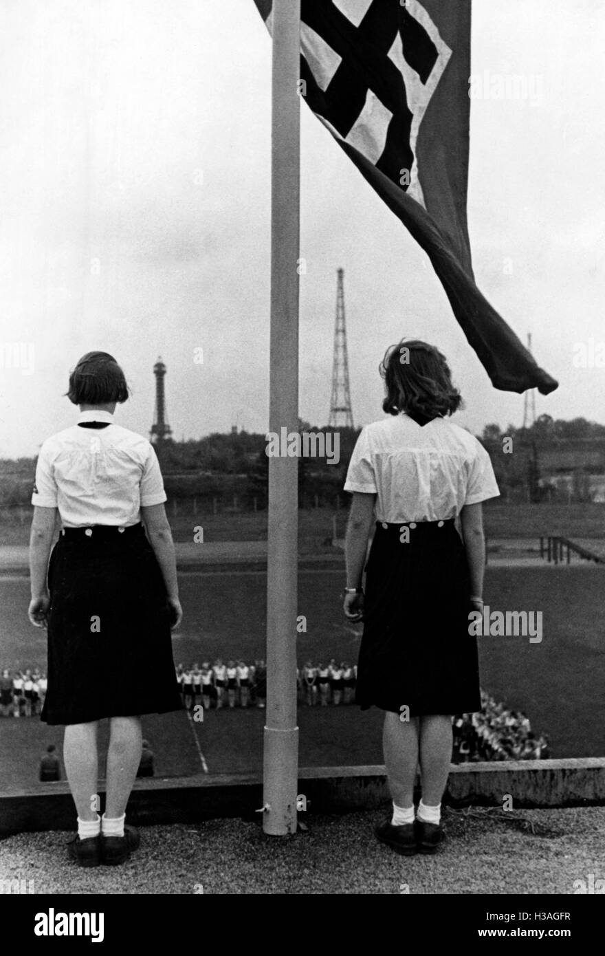 Les compétitions sportives du Reich, la jeunesse 1941 Banque D'Images