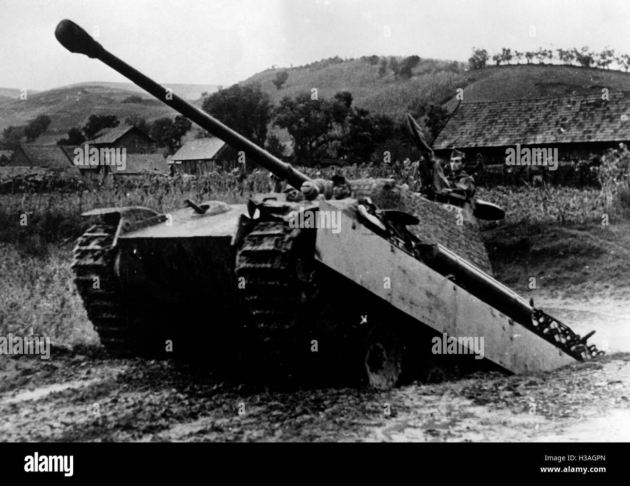 Hongrois 'Panzer V ''Panther'' sur le front de l'Est, 1944' Banque D'Images