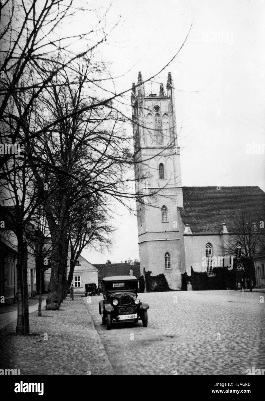 Dans Johannitrekirche Sonnenburg, 1937 Banque D'Images