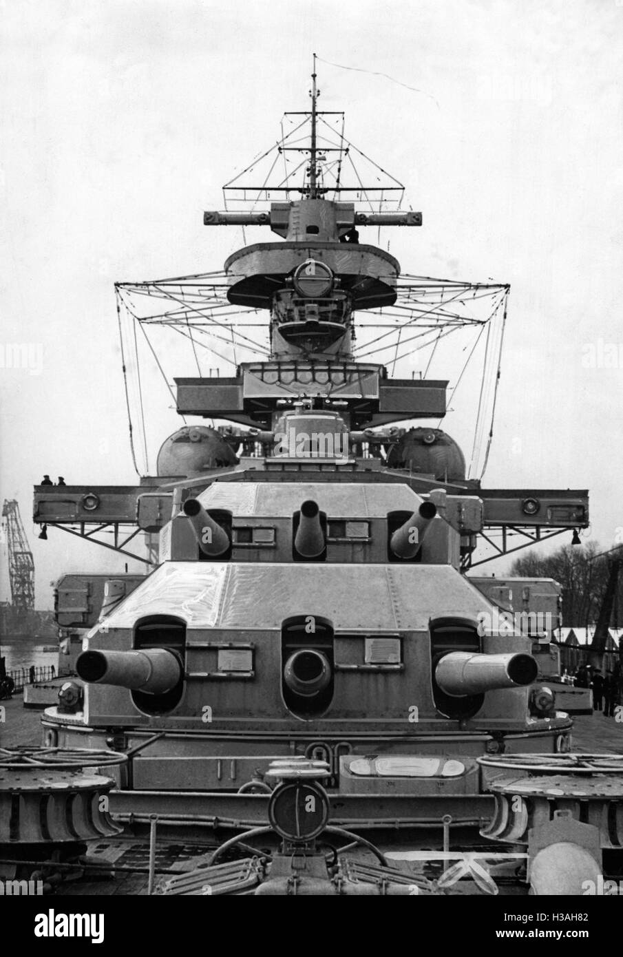 Aber S 1:200 L-08 – Armement Cuirassé Allemand Scharnhorst