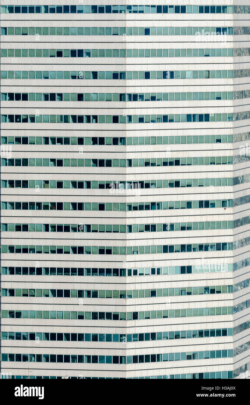 L'icône de crayon gratte-ciel à Gênes Italie Banque D'Images