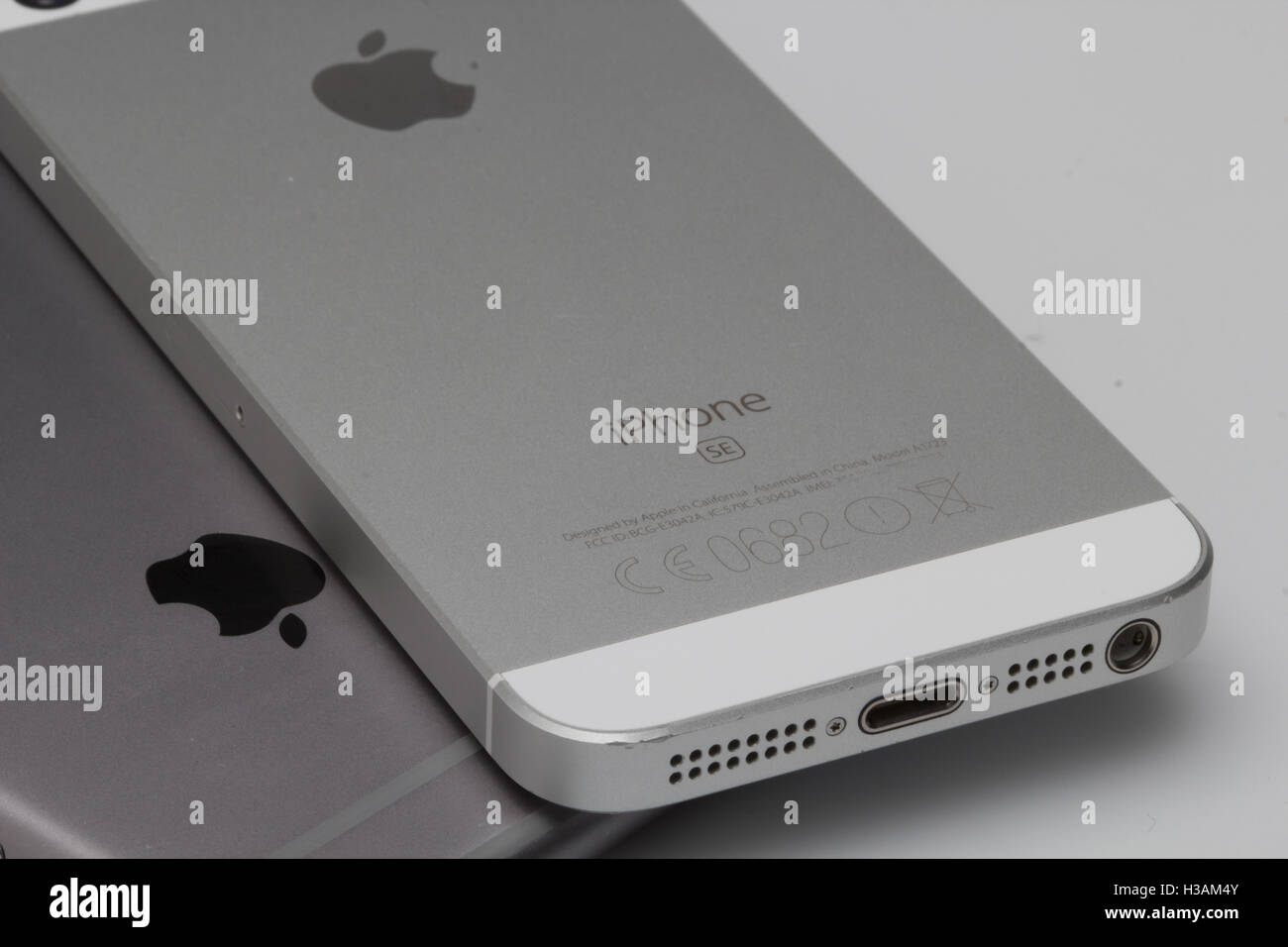 Logos Apple Banque D'Images