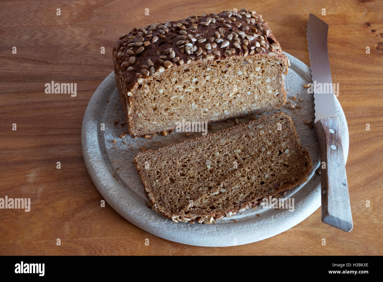 Pain allemand sombre Banque D'Images