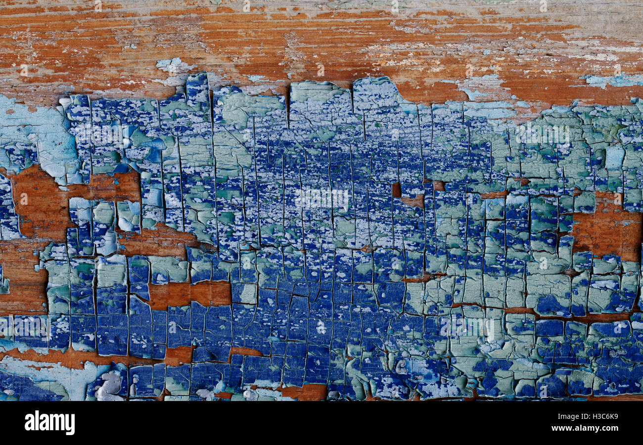 Old vintage wood texture, grunge fond, des fissures Banque D'Images