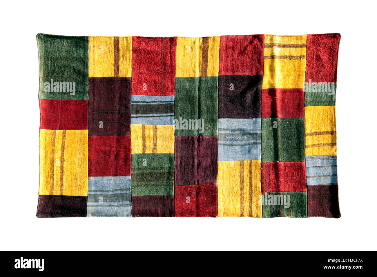 Tapis décoratifs faits à la main Banque D'Images