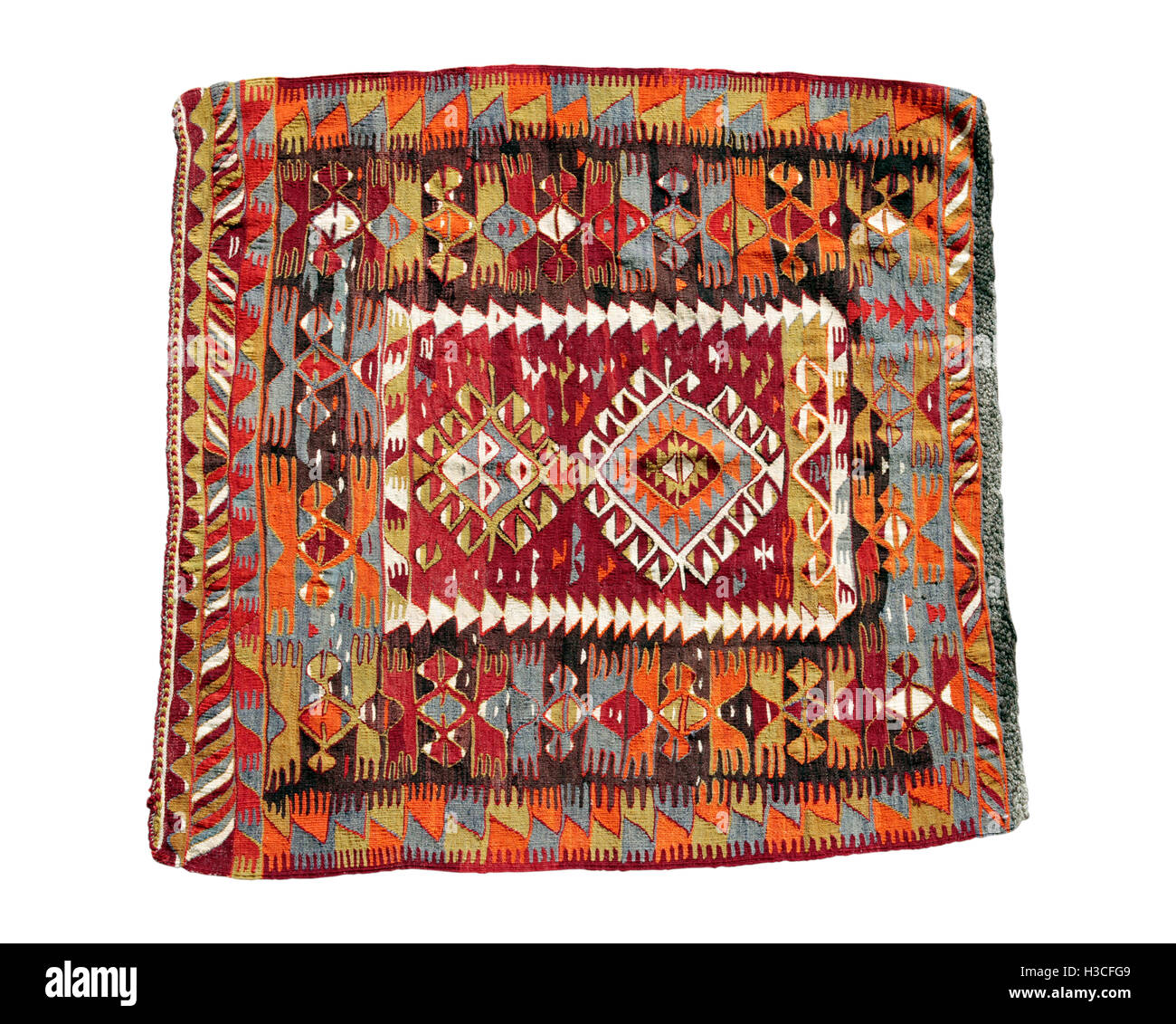 Tapis décoratifs faits à la main Banque D'Images