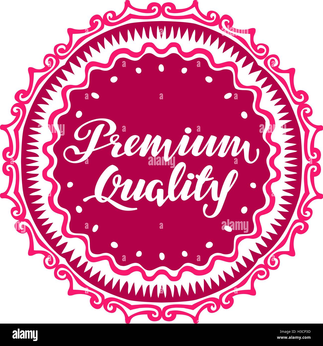 Qualité Premium. Vector illustration Illustration de Vecteur