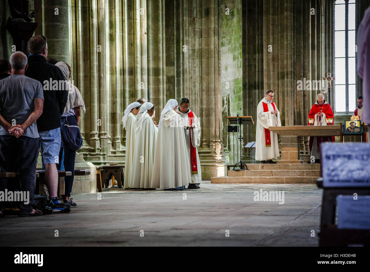 Abbaye du mont saint michel Banque de photographies et d’images à haute ...