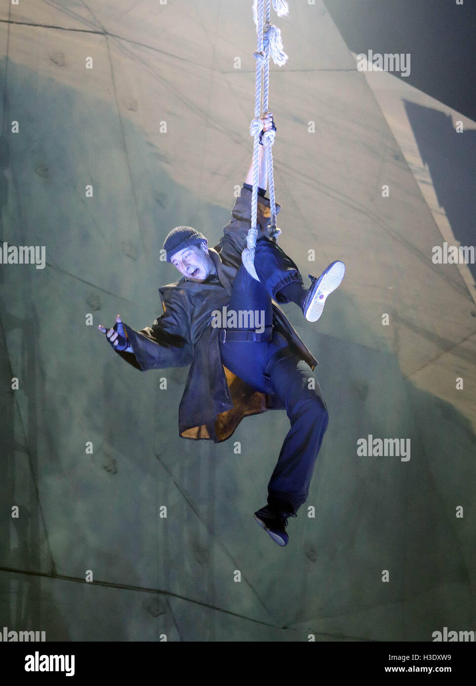 Londres, Royaume-Uni. 6 octobre, 2016. Pic montre : Bear Grylls - Endeavour show - répétition générale pour son nouveau spectacle au Wembley Arena 6/10/16 : Crédit d'échapper à l'Arctique reproduisant Gavin Rodgers/Alamy Live News Banque D'Images