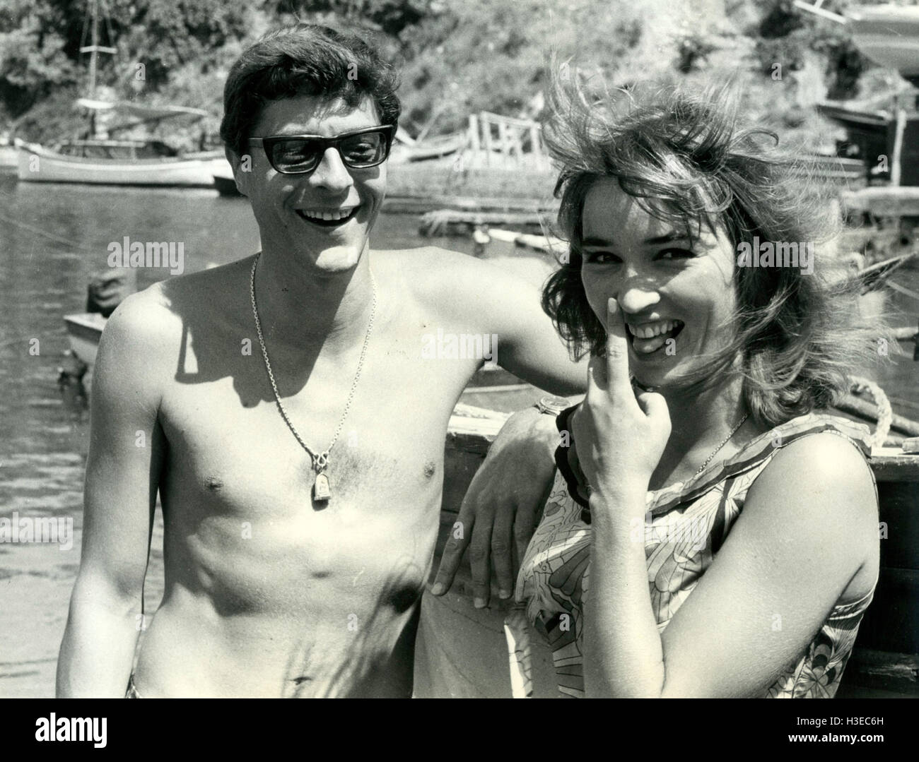 TALITHA POL avec mari John Paul Getty Jr en décembre 1966 Banque D'Images