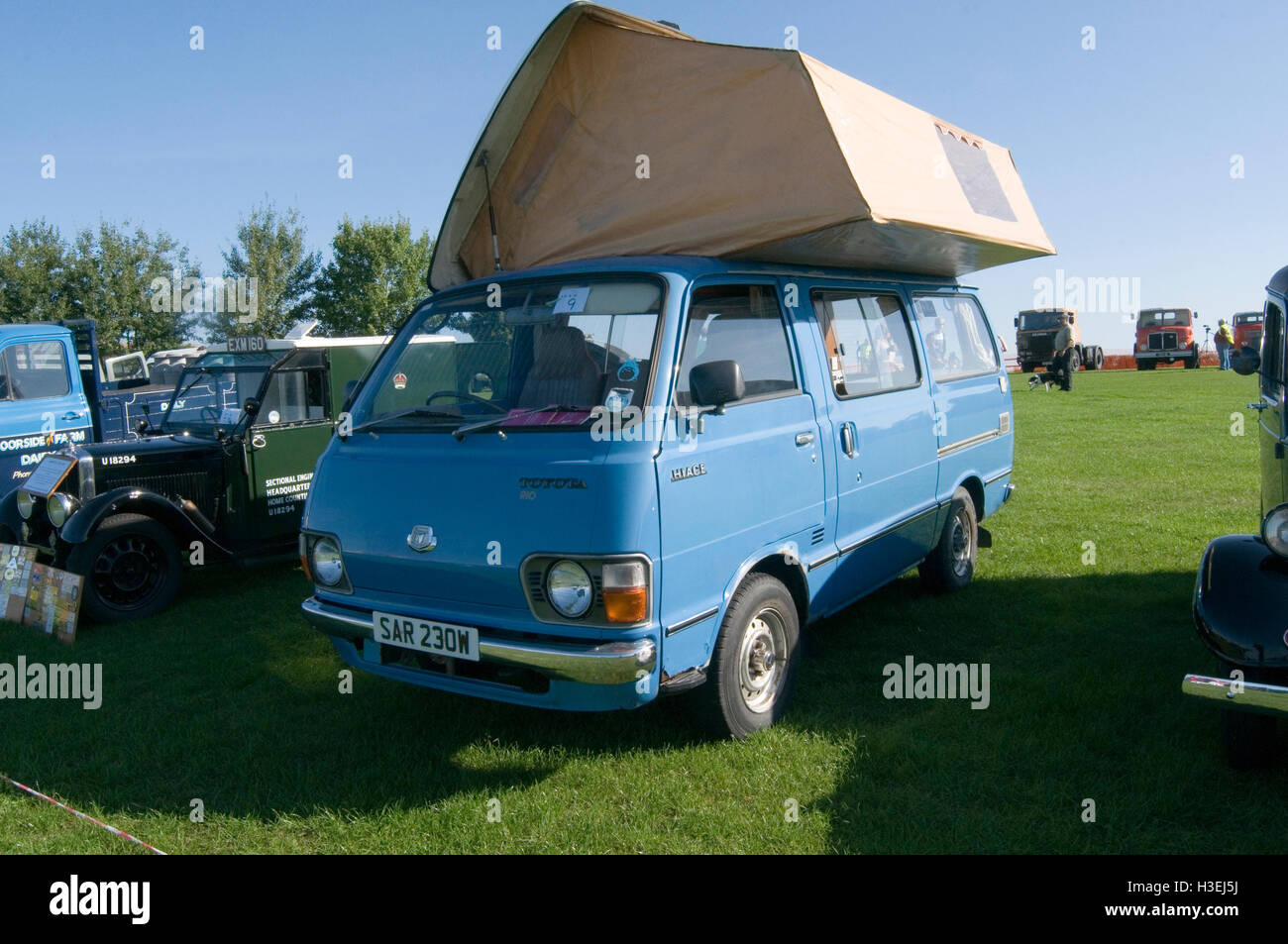 Camping-cars camping-car toyota van camping-cars camping- Banque D'Images