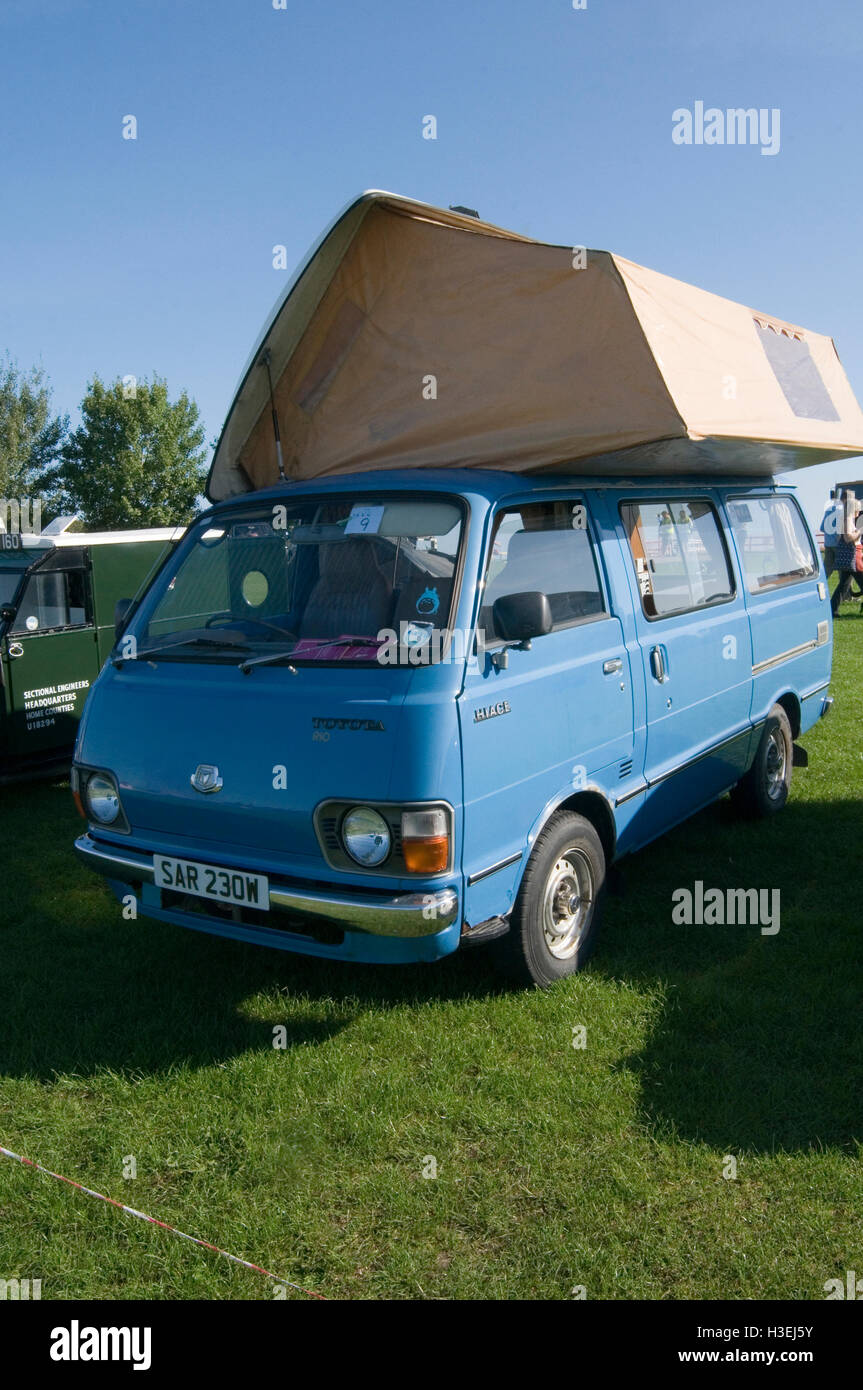 Van Toyota Hiace camping-cars camping-cars camping-car Banque D'Images