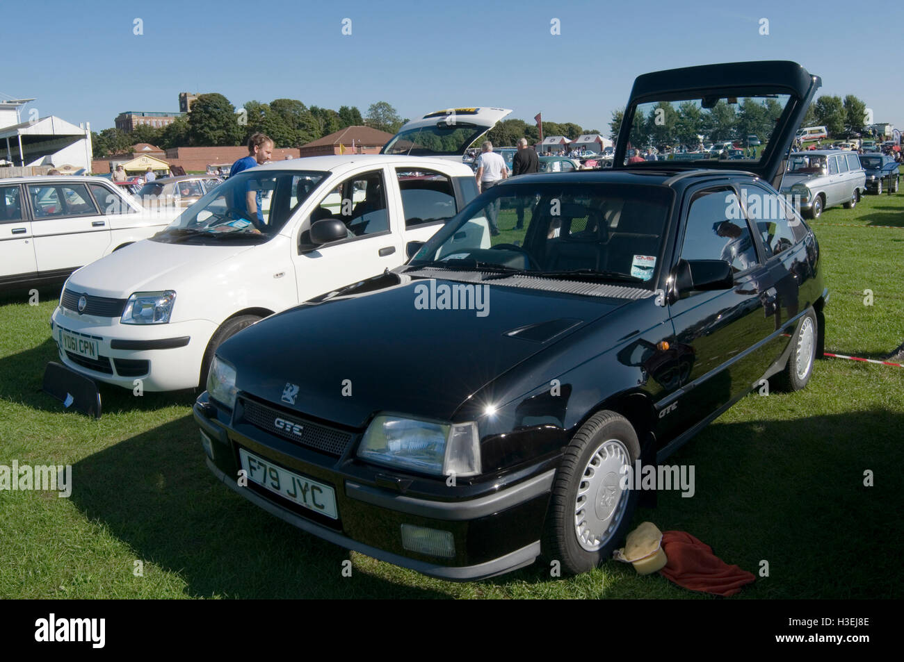 Vauxhall Astra gte escort bicorps éclosent les écoutilles Banque D'Images
