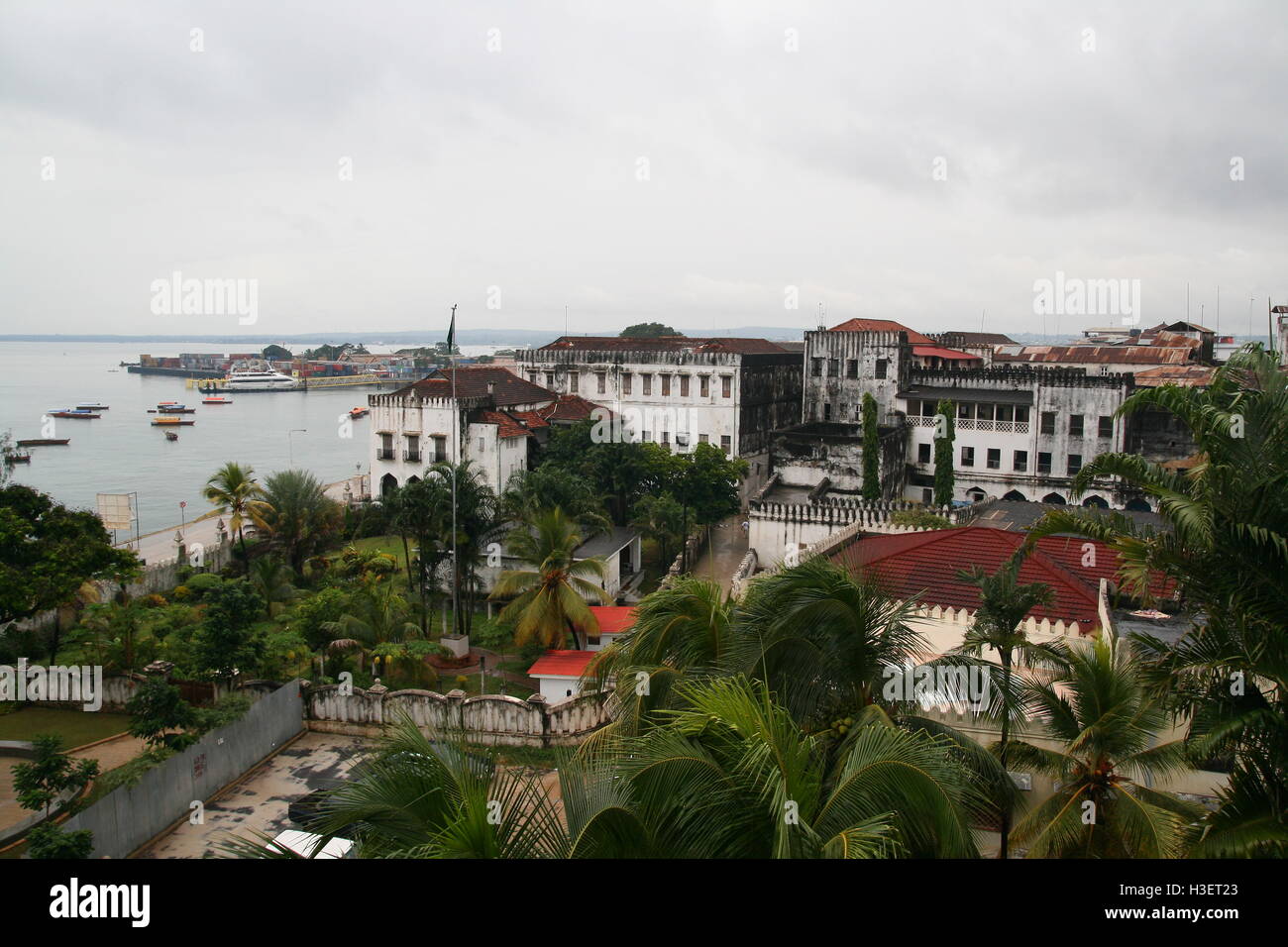 La ville de pierre de Zanzibar, Afrique Banque D'Images