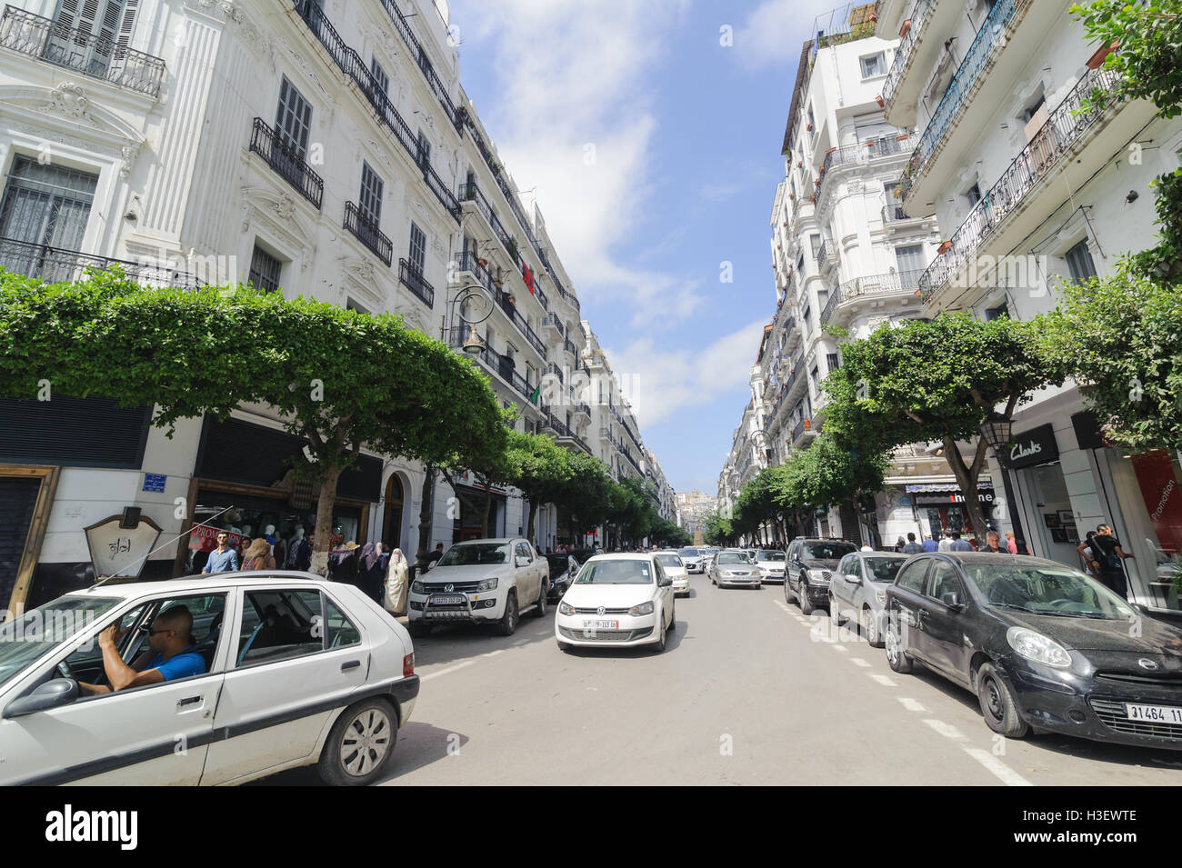 Côté Colonial Français De La Ville De Alger Algérie.ville Moderne A ...