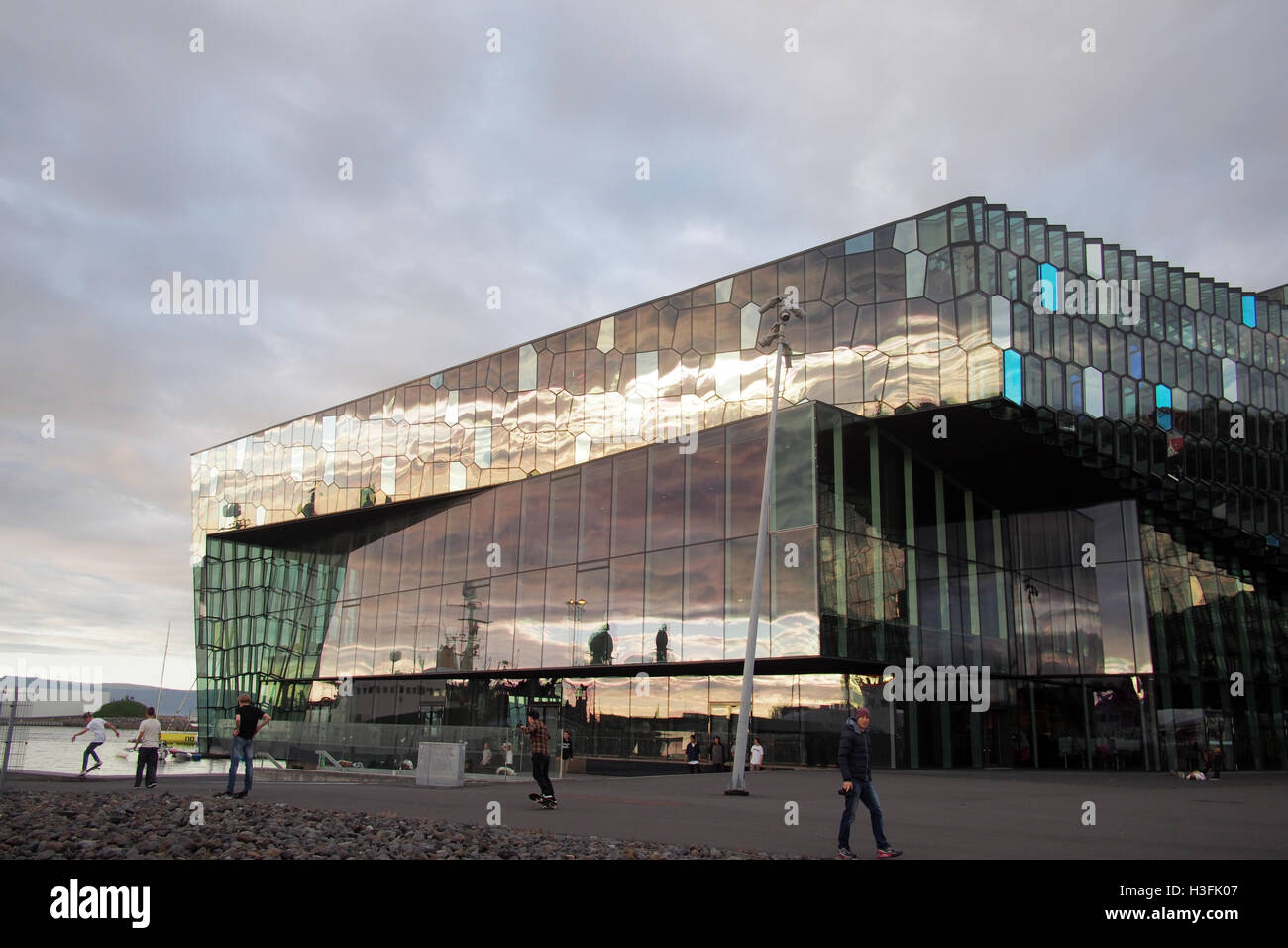 Islenska operan, Reykjavik, Islande Banque D'Images