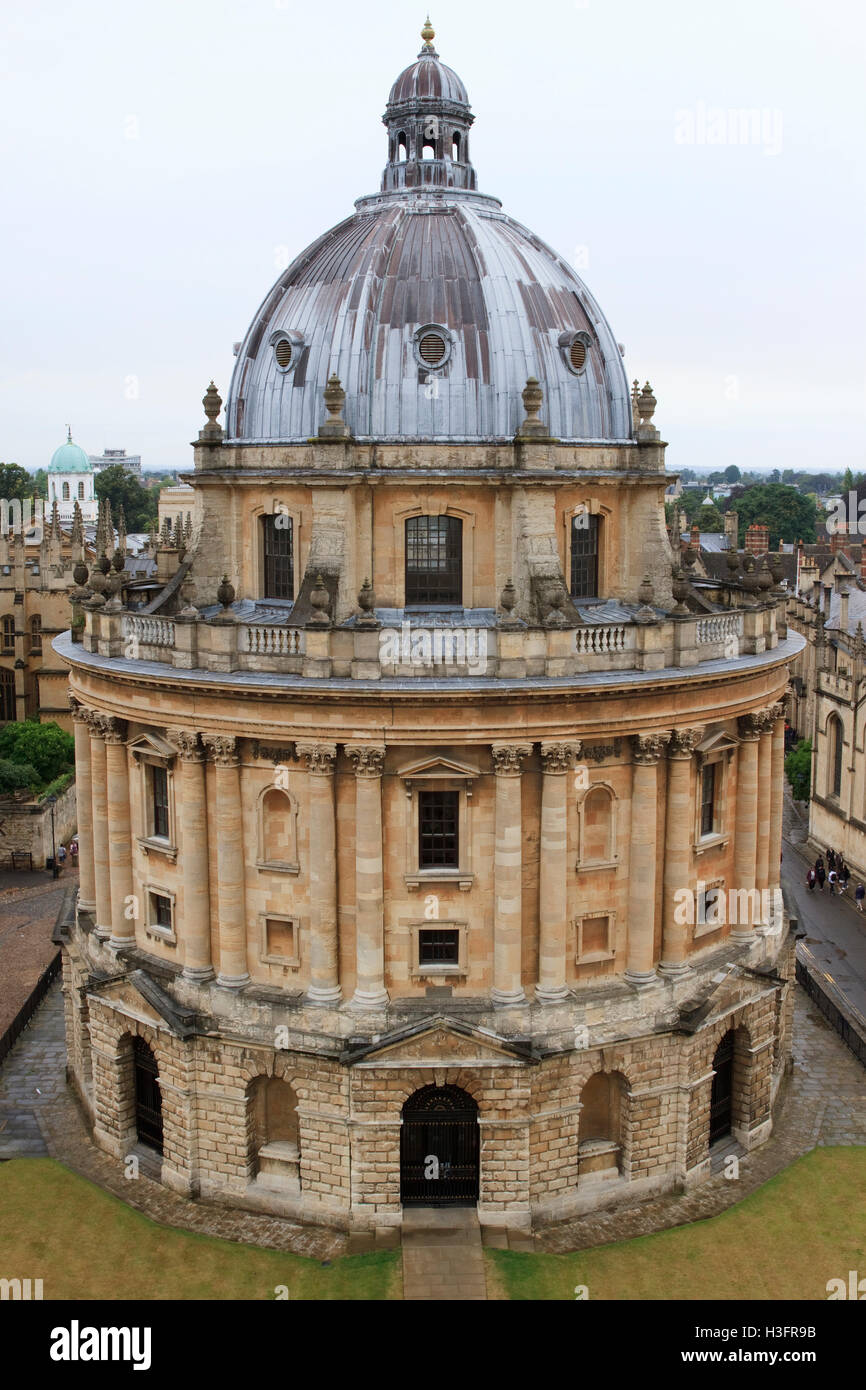 La Radcliffe Camera à Oxford, Angleterre. Banque D'Images