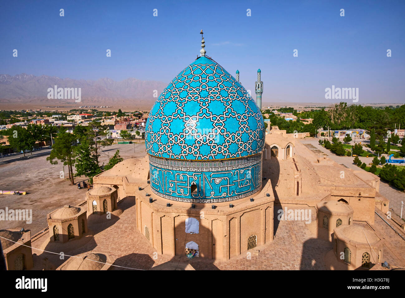 L'Iran, province de Kerman, Mahan, tombe de Sufi Shah Nematollah Wali Banque D'Images