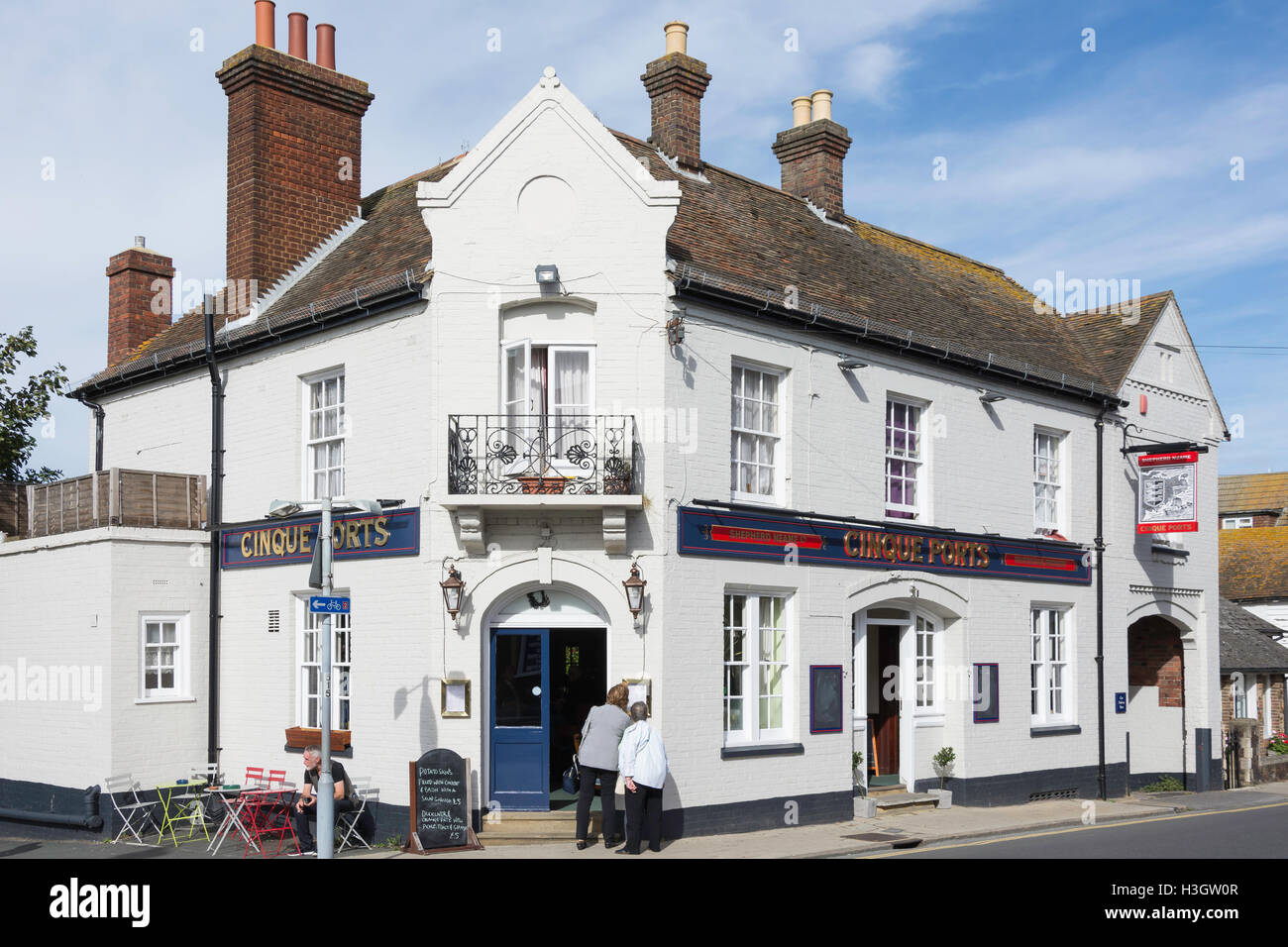 Cinque Ports d'armes, Cinque Ports Street, Rye, East Sussex, Angleterre, Royaume-Uni Banque D'Images