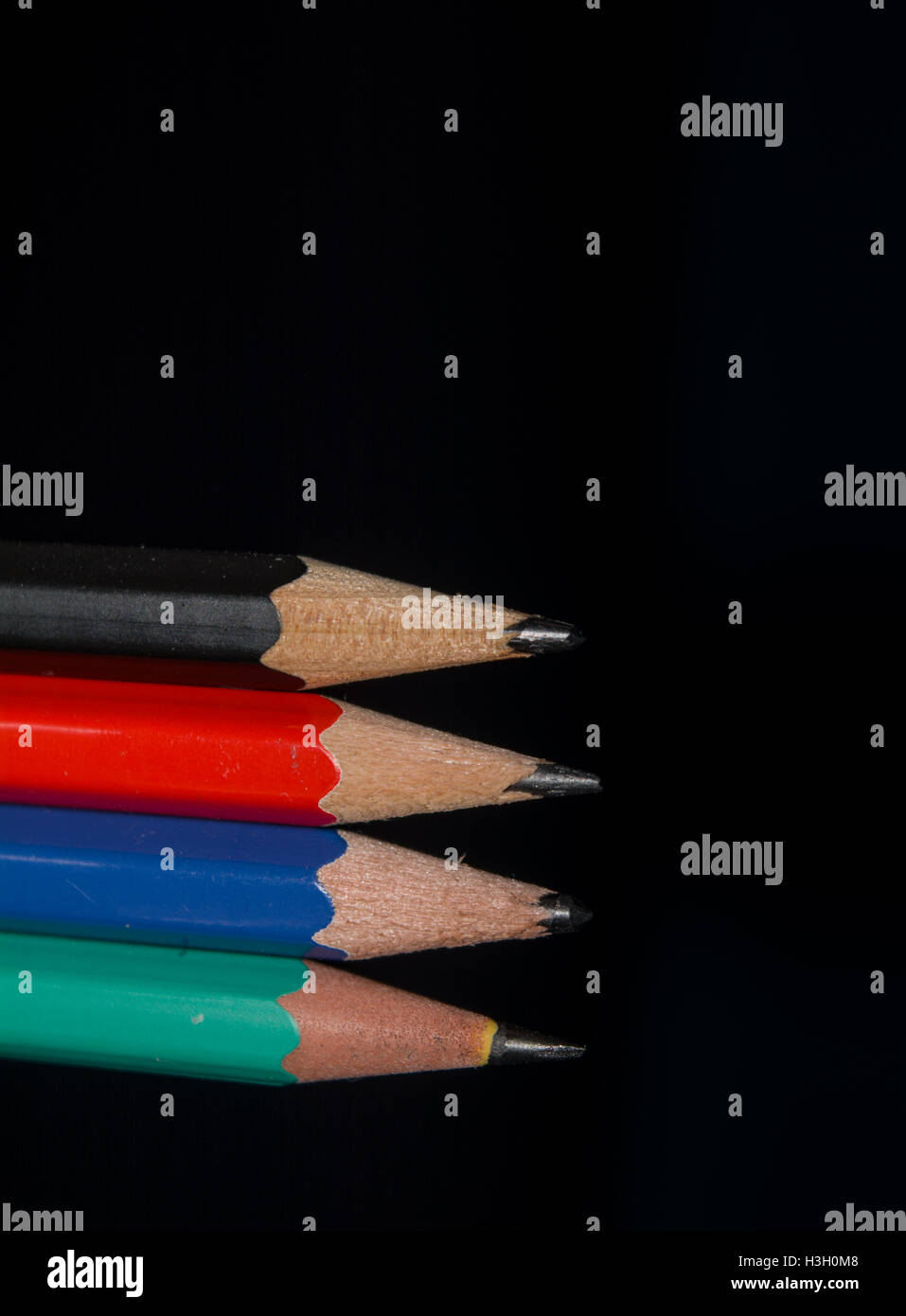 Crayons Banque D'Images